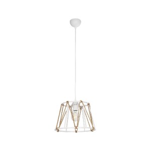 glo-203-0091-203_0091_3 GLOBOSTAR® JUTE 203-0091 ΜΟΝΤΕΡΝΟ ΚΡΕΜΑΣΤΟ ΦΩΤΙΣΤΙΚΟ ΣΧΟΙΝΙ ΜΟΝΟΦΩΤΟ 1 X E27 IP20 ΛΕΥΚΟ ΜΕΤΑΛΛΟ ΜΕ ΜΠΕΖ ΣΧΟΙΝΙ- Μ30 X Π30 X Υ75CM