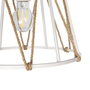 glo-203-0091-203_0091_7 GLOBOSTAR® JUTE 203-0091 ΜΟΝΤΕΡΝΟ ΚΡΕΜΑΣΤΟ ΦΩΤΙΣΤΙΚΟ ΣΧΟΙΝΙ ΜΟΝΟΦΩΤΟ 1 X E27 IP20 ΛΕΥΚΟ ΜΕΤΑΛΛΟ ΜΕ ΜΠΕΖ ΣΧΟΙΝΙ- Μ30 X Π30 X Υ75CM