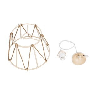 glo-203-0092-203_0092_10 GLOBOSTAR® JUTE 203-0092 ΜΟΝΤΕΡΝΟ ΚΡΕΜΑΣΤΟ ΦΩΤΙΣΤΙΚΟ ΣΧΟΙΝΙ ΜΟΝΟΦΩΤΟ 1 X E27 IP20 ΜΠΕΖ ΜΕΤΑΛΛΟ ΜΕ ΜΠΕΖ ΣΧΟΙΝΙ- Μ30 X Π30 X Υ75CM