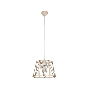 glo-203-0092-203_0092_3 GLOBOSTAR® JUTE 203-0092 ΜΟΝΤΕΡΝΟ ΚΡΕΜΑΣΤΟ ΦΩΤΙΣΤΙΚΟ ΣΧΟΙΝΙ ΜΟΝΟΦΩΤΟ 1 X E27 IP20 ΜΠΕΖ ΜΕΤΑΛΛΟ ΜΕ ΜΠΕΖ ΣΧΟΙΝΙ- Μ30 X Π30 X Υ75CM
