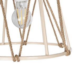 glo-203-0092-203_0092_7 GLOBOSTAR® JUTE 203-0092 ΜΟΝΤΕΡΝΟ ΚΡΕΜΑΣΤΟ ΦΩΤΙΣΤΙΚΟ ΣΧΟΙΝΙ ΜΟΝΟΦΩΤΟ 1 X E27 IP20 ΜΠΕΖ ΜΕΤΑΛΛΟ ΜΕ ΜΠΕΖ ΣΧΟΙΝΙ- Μ30 X Π30 X Υ75CM