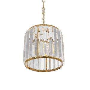 glo-203-0093-203_0093_5 GLOBOSTAR® GLAMOROUS 203-0093 ΚΛΑΣΙΚΟ ΚΡΕΜΑΣΤΟ ΦΩΤΙΣΤΙΚΟ ΚΡΥΣΤΑΛΛΑ ΜΟΝΟΦΩΤΟ 1 X E27 IP20 ΧΡΥΣΟ ΜΕΤΑΛΛΟ ΜΕ ΔΙΑΦΑΝΟ ΚΡΥΣΤΑΛΛΟ - Μ19 X Π19 X Υ16.5CM
