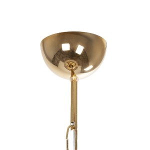 glo-203-0093-203_0093_8 GLOBOSTAR® GLAMOROUS 203-0093 ΚΛΑΣΙΚΟ ΚΡΕΜΑΣΤΟ ΦΩΤΙΣΤΙΚΟ ΚΡΥΣΤΑΛΛΑ ΜΟΝΟΦΩΤΟ 1 X E27 IP20 ΧΡΥΣΟ ΜΕΤΑΛΛΟ ΜΕ ΔΙΑΦΑΝΟ ΚΡΥΣΤΑΛΛΟ - Μ19 X Π19 X Υ16.5CM