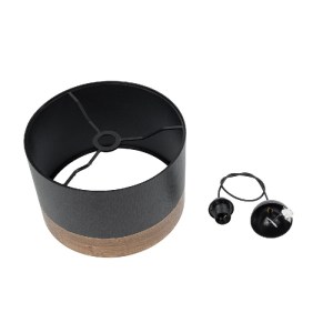 glo-203-0101-203_0101_10 GLOBOSTAR® ZYKLUS 203-0101 ΜΟΝΤΕΡΝΟ ΚΡΕΜΑΣΤΟ ΦΩΤΙΣΤΙΚΟ ΚΑΠΕΛΟ ΜΟΝΟΦΩΤΟ 1 X E27 IP20 ΜΑΥΡΟ ΥΦΑΣΜΑ ΜΕ ΚΑΡΥΔΙ ΞΥΛΟ - Μ36 X Π36 X Υ25CM