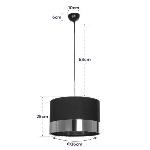 glo-203-0103-203_0103_11 GLOBOSTAR® ZYKLUS 203-0103 ΜΟΝΤΕΡΝΟ ΚΡΕΜΑΣΤΟ ΦΩΤΙΣΤΙΚΟ ΚΑΠΕΛΟ ΜΟΝΟΦΩΤΟ 1 X E27 IP20 ΛΕΥΚΟ ΥΦΑΣΜΑ ΜΕ ΚΑΡΥΔΙ ΞΥΛΟ - Μ36 X Π36 X Υ25CM