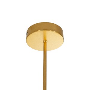 glo-203-0105-203_0105_8 GLOBOSTAR® GLOBUS 203-0105 ΜΟΝΤΕΡΝΟ ΦΩΤΙΣΤΙΚΟ ΟΡΟΦΗΣ ΡΑΓΑ ΠΟΛΥΦΩΤΟ 4 X E27 IP20 ΧΡΥΣΟ ΜΕΤΑΛΛΟ ΜΕ ΛΕΥΚΟ ΓΥΑΛΙ - Μ70 X Π15 X Υ34CM