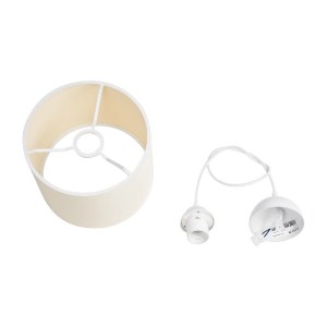 glo-203-0106-203_0106_10 GLOBOSTAR® BLAZE 203-0106 ΜΟΝΤΕΡΝΟ ΚΡΕΜΑΣΤΟ ΦΩΤΙΣΤΙΚΟ ΚΑΠΕΛΟ ΜΟΝΟΦΩΤΟ 1 X E27 IP20 ΜΠΕΖ ΥΦΑΣΜΑ - Μ22 X Π22 X Υ20CM