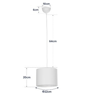 glo-203-0109-203_0109_11 GLOBOSTAR® BLAZE 203-0109 ΜΟΝΤΕΡΝΟ ΚΡΕΜΑΣΤΟ ΦΩΤΙΣΤΙΚΟ ΚΑΠΕΛΟ ΜΟΝΟΦΩΤΟ 1 X E27 IP20 ΜΑΥΡΟ ΥΦΑΣΜΑ - Μ22 X Π22 X Υ20CM