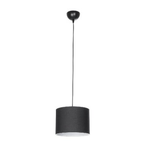 glo-203-0109-203_0109_3 GLOBOSTAR® BLAZE 203-0109 ΜΟΝΤΕΡΝΟ ΚΡΕΜΑΣΤΟ ΦΩΤΙΣΤΙΚΟ ΚΑΠΕΛΟ ΜΟΝΟΦΩΤΟ 1 X E27 IP20 ΜΑΥΡΟ ΥΦΑΣΜΑ - Μ22 X Π22 X Υ20CM