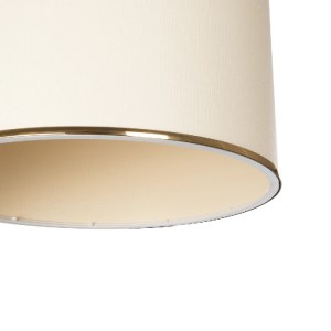 glo-203-0110-203_0110_7 GLOBOSTAR® ELECTRA 203-0110 ΜΟΝΤΕΡΝΟ ΚΡΕΜΑΣΤΟ ΦΩΤΙΣΤΙΚΟ ΚΑΠΕΛΟ ΜΟΝΟΦΩΤΟ 1 X E27 IP20 MΠΕΖ ΥΦΑΣΜΑ ΜΕ ΧΡΥΣΟ ΜΕΤΑΛΛΟ - Μ30 X Π30 X Υ23CM
