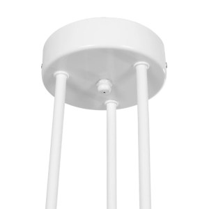 glo-203-0113-203_0113_7 GLOBOSTAR® SPIDI 203-0113 ΜΟΝΤΕΡΝΟ ΦΩΤΙΣΤΙΚΟ ΟΡΟΦΗΣ ΠΛΕΓΜΑ ΠΟΛΥΦΩΤΟ 6 X E27 IP20 ΛΕΥΚΟ ΜΕΤΑΛΛΟ - Μ61 X Π61 X Υ37CM