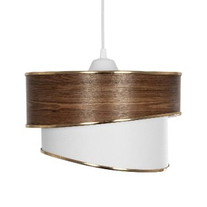 glo-203-0119-203_0119_4 GLOBOSTAR® SONIA 203-0119 ΜΟΝΤΕΡΝΟ ΚΡΕΜΑΣΤΟ ΦΩΤΙΣΤΙΚΟ ΚΑΠΕΛΟ ΜΟΝΟΦΩΤΟ 1 X E27 IP20 ΚΑΦΕ & ΜΠΕΖ ΥΦΑΣΜΑ ΜΕ ΧΡΥΣΗ ΛΕΠΤΟΜΕΡΕΙΑ - Μ30 X Π30 X Υ24 CM