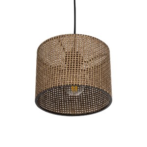 glo-203-0132-203_0132_5 GLOBOSTAR® CLAIRIE 203-0132 ΜΟΝΤΕΡΝΟ ΚΡΕΜΑΣΤΟ ΦΩΤΙΣΤΙΚΟ ΚΑΠΕΛΟ ΜΟΝΟΦΩΤΟ 1 X E27 IP20 ΚΑΦΕ ΥΦΑΣΜΑ - Μ22 X Π22 X Υ93CM
