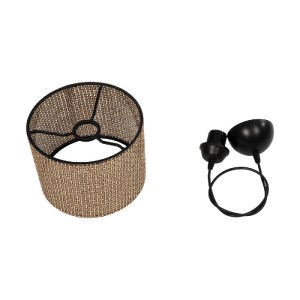 glo-203-0132-203_0132_9 GLOBOSTAR® CLAIRIE 203-0132 ΜΟΝΤΕΡΝΟ ΚΡΕΜΑΣΤΟ ΦΩΤΙΣΤΙΚΟ ΚΑΠΕΛΟ ΜΟΝΟΦΩΤΟ 1 X E27 IP20 ΚΑΦΕ ΥΦΑΣΜΑ - Μ22 X Π22 X Υ93CM