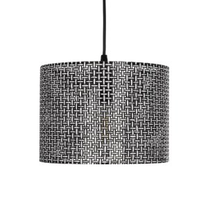 glo-203-0133-203_0133_4 GLOBOSTAR® CLAIRIE 203-0133 ΜΟΝΤΕΡΝΟ ΚΡΕΜΑΣΤΟ ΦΩΤΙΣΤΙΚΟ ΚΑΠΕΛΟ ΜΟΝΟΦΩΤΟ 1 X E27 IP20 ΓΚΡΙ ΥΦΑΣΜΑ - Μ22 X Π22 X Υ93CM