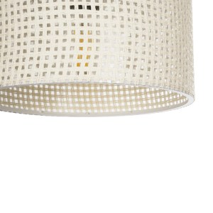 glo-203-0134-203_0134_7 GLOBOSTAR® CLAIRIE 203-0134 ΜΟΝΤΕΡΝΟ ΚΡΕΜΑΣΤΟ ΦΩΤΙΣΤΙΚΟ ΚΑΠΕΛΟ ΜΟΝΟΦΩΤΟ 1 X E27 IP20 ΛΕΥΚΟ ΥΦΑΣΜΑ - Μ22 X Π22 X Υ93CM