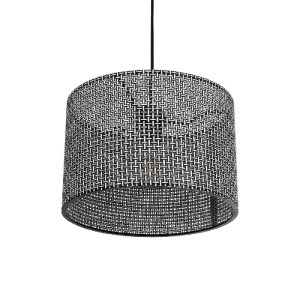 glo-203-0136-203_0136_5 GLOBOSTAR® CLAIRIE 203-0136 ΜΟΝΤΕΡΝΟ ΚΡΕΜΑΣΤΟ ΦΩΤΙΣΤΙΚΟ ΚΑΠΕΛΟ ΜΟΝΟΦΩΤΟ 1 X E27 IP20 ΜΑΥΡΟ ΥΦΑΣΜΑ - Μ30 X Π30 X Υ93CM