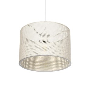 glo-203-0137-203_0137_5 GLOBOSTAR® CLAIRIE 203-0137 ΜΟΝΤΕΡΝΟ ΚΡΕΜΑΣΤΟ ΦΩΤΙΣΤΙΚΟ ΚΑΠΕΛΟ ΜΟΝΟΦΩΤΟ 1 X E27 IP20 ΛΕΥΚΟ ΥΦΑΣΜΑ - Μ30 X Π30 X Υ93CM