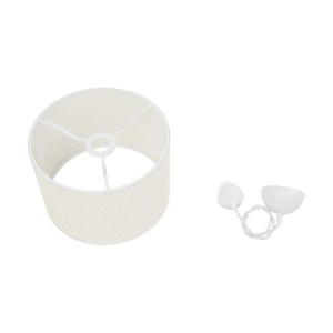 glo-203-0137-203_0137_9 GLOBOSTAR® CLAIRIE 203-0137 ΜΟΝΤΕΡΝΟ ΚΡΕΜΑΣΤΟ ΦΩΤΙΣΤΙΚΟ ΚΑΠΕΛΟ ΜΟΝΟΦΩΤΟ 1 X E27 IP20 ΛΕΥΚΟ ΥΦΑΣΜΑ - Μ30 X Π30 X Υ93CM