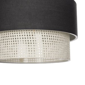 glo-203-0140-203_0140_7 GLOBOSTAR® SISSIE 203-0140 ΜΟΝΤΕΡΝΟ ΚΡΕΜΑΣΤΟ ΦΩΤΙΣΤΙΚΟ ΚΑΠΕΛΟ ΜΟΝΟΦΩΤΟ 1 X E27 IP20 ΓΚΡΙ & ΛΕΥΚΟ ΥΦΑΣΜΑ -Μ30 X Π30 X Υ93CM