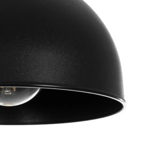 glo-203-0145-203_0145_8 GLOBOSTAR® ΗUT 203-0145 ΜΟΝΤΕΡΝΟ ΚΡΕΜΑΣΤΟ ΦΩΤΙΣΤΙΚΟ ΚΑΜΠΑΝΑ ΜΟΝΟΦΩΤΟ 1 X E27 IP20 ΜΑΥΡΟ ΜΕ ΧΡΥΣΟ ΠΛΑΣΤΙΚΟ - Μ17.5 X Π17.5 X Υ80CM