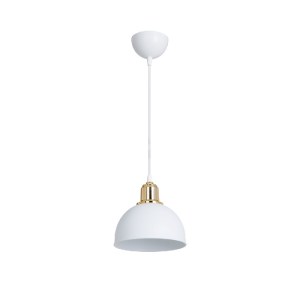 glo-203-0147-203_0147_0 GLOBOSTAR® ΗUT 203-0147 ΜΟΝΤΕΡΝΟ ΚΡΕΜΑΣΤΟ ΦΩΤΙΣΤΙΚΟ ΚΑΜΠΑΝΑ ΜΟΝΟΦΩΤΟ 1 X E27 IP20 ΛΕΥΚΟ ΜΕ