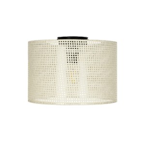 glo-203-0150-203_0150_3 GLOBOSTAR® CILIO 203-0150 ΜΟΝΤΕΡΝΟ ΦΩΤΙΣΤΙΚΟ ΟΡΟΦΗΣ ΚΑΠΕΛΟ ΜΟΝΟΦΩΤΟ 1 X E27 IP20 ΛΕΥΚΟ ΔΙΑΤΡΗΤΟ ΥΦΑΣΜΑ - Μ30 X Π30 X Υ21CM
