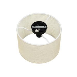 glo-203-0150-203_0150_6 GLOBOSTAR® CILIO 203-0150 ΜΟΝΤΕΡΝΟ ΦΩΤΙΣΤΙΚΟ ΟΡΟΦΗΣ ΚΑΠΕΛΟ ΜΟΝΟΦΩΤΟ 1 X E27 IP20 ΛΕΥΚΟ ΔΙΑΤΡΗΤΟ ΥΦΑΣΜΑ - Μ30 X Π30 X Υ21CM