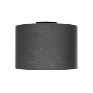 glo-203-0153-203_0153_3 GLOBOSTAR® CILIO 203-0153 ΜΟΝΤΕΡΝΟ ΦΩΤΙΣΤΙΚΟ ΟΡΟΦΗΣ ΚΑΠΕΛΟ ΜΟΝΟΦΩΤΟ 1 X E27 IP20 ΓΚΡΙ ΥΦΑΣΜΑ - Μ30 X Π30 X Υ21CM