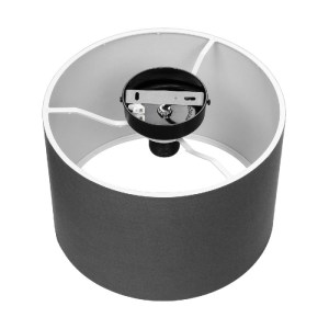glo-203-0153-203_0153_6 GLOBOSTAR® CILIO 203-0153 ΜΟΝΤΕΡΝΟ ΦΩΤΙΣΤΙΚΟ ΟΡΟΦΗΣ ΚΑΠΕΛΟ ΜΟΝΟΦΩΤΟ 1 X E27 IP20 ΓΚΡΙ ΥΦΑΣΜΑ - Μ30 X Π30 X Υ21CM