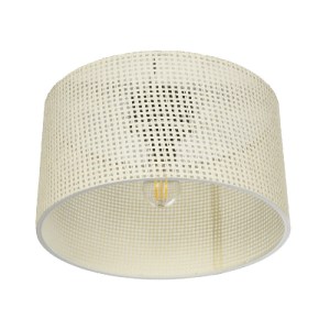 glo-203-0155-203_0155_4 GLOBOSTAR® CILIO 203-0155 ΜΟΝΤΕΡΝΟ ΦΩΤΙΣΤΙΚΟ ΟΡΟΦΗΣ ΚΑΠΕΛΟ ΜΟΝΟΦΩΤΟ 1 X E27 IP20 ΛΕΥΚΟ ΔΙΑΤΡΗΤΟ ΥΦΑΣΜΑ - Μ38 X Π38 X Υ21CM