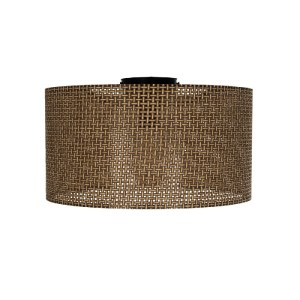 glo-203-0156-203_0156_3 GLOBOSTAR® CILIO 203-0156 ΜΟΝΤΕΡΝΟ ΦΩΤΙΣΤΙΚΟ ΟΡΟΦΗΣ ΚΑΠΕΛΟ ΜΟΝΟΦΩΤΟ 1 X E27 IP20 ΚΑΦΕ ΔΙΑΤΡΗΤΟ ΥΦΑΣΜΑ - Μ38 X Π38 X Υ21CM