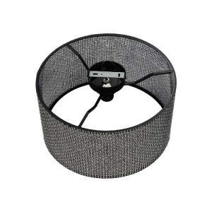 glo-203-0157-203_0157_6 GLOBOSTAR® CILIO 203-0157 ΜΟΝΤΕΡΝΟ ΦΩΤΙΣΤΙΚΟ ΟΡΟΦΗΣ ΚΑΠΕΛΟ ΜΟΝΟΦΩΤΟ 1 X E27 IP20 ΜΑΥΡΟ ΔΙΑΤΡΗΤΟ ΥΦΑΣΜΑ - Μ38 X Π38 X Υ21CM