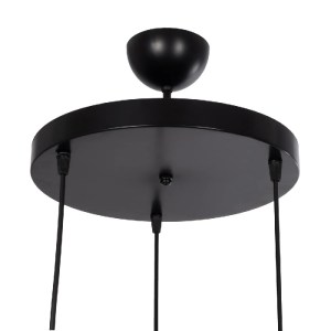 glo-203-0160-203_0160_8 GLOBOSTAR® TRIANGLE 203-0160 ΜΟΝΤΕΡΝΟ ΚΡΕΜΑΣΤΟ ΦΩΤΙΣΤΙΚΟ ΚΑΜΠΑΝΑ ΤΡΙΦΩΤΟ 3 X E27 IP20 ΜΑΥΡΟ ΠΛΑΣΤΙΚΟ - Μ50 X Π50 X Υ80CM