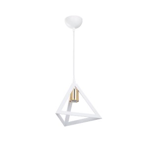 glo-203-0165-203_0165_0 GLOBOSTAR® TRIANGLE 203-0165 ΜΟΝΤΕΡΝΟ ΚΡΕΜΑΣΤΟ ΦΩΤΙΣΤΙΚΟ ΚΑΜΠΑΝΑ ΜΟΝΟΦΩΤΟ 1 X E27 IP20 ΛΕΥ