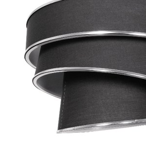 glo-203-0167-203_0167_7 GLOBOSTAR® SIERA 203-0167 ΜΟΝΤΕΡΝΟ ΚΡΕΜΑΣΤΟ ΦΩΤΙΣΤΙΚΟ ΚΑΠΕΛΟ ΜΟΝΟΦΩΤΟ 1 X E27 IP20 ΓΚΡΙ ΥΦΑΣΜΑ ΜΕ ΑΣΗΜΙ ΛΕΠΤΟΜΕΡΕΙΑ - Μ38 X Π38 X Υ95CM