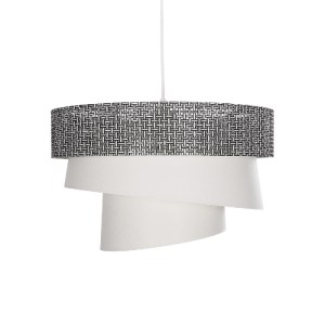 glo-203-0170-203_0170_4 GLOBOSTAR® SIERA 203-0170 ΜΟΝΤΕΡΝΟ ΚΡΕΜΑΣΤΟ ΦΩΤΙΣΤΙΚΟ ΚΑΠΕΛΟ ΜΟΝΟΦΩΤΟ 1 X E27 IP20 ΓΚΡΙ & ΛΕΥΚΟ ΥΦΑΣΜΑ - Μ38 X Π38 X Υ95CM