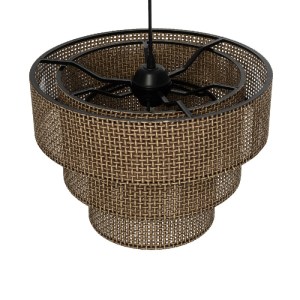 glo-203-0171-203_0171_6 GLOBOSTAR® LEVEL 203-0171 ΜΟΝΤΕΡΝΟ ΚΡΕΜΑΣΤΟ ΦΩΤΙΣΤΙΚΟ ΚΑΠΕΛΟ ΜΟΝΟΦΩΤΟ 1 X E27 IP20 ΚΑΦΕ ΔΙΑΤΡΗΤΟ ΥΦΑΣΜΑ - Μ38 X Π38 X Υ95CM
