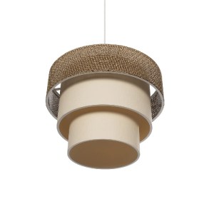glo-203-0172-203_0172_5 GLOBOSTAR® LEVEL 203-0172 ΜΟΝΤΕΡΝΟ ΚΡΕΜΑΣΤΟ ΦΩΤΙΣΤΙΚΟ ΚΑΠΕΛΟ ΜΟΝΟΦΩΤΟ 1 X E27 IP20 ΣΚΟΥΡΟ ΚΑΦΕ & ΛΕΥΚΟ ΥΦΑΣΜΑ - Μ38 X Π38 X Υ95CM