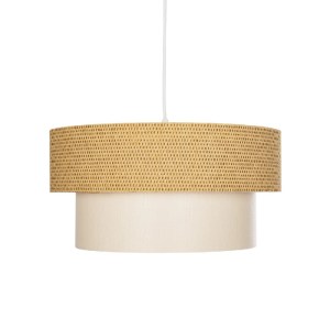 glo-203-0174-203_0174_4 GLOBOSTAR® LIVI 203-0174 ΜΟΝΤΕΡΝΟ ΚΡΕΜΑΣΤΟ ΦΩΤΙΣΤΙΚΟ ΚΑΠΕΛΟ ΜΟΝΟΦΩΤΟ 1 X E27 IP20 ΚΑΦΕ & ΛΕΥΚΟ ΥΦΑΣΜΑ - Μ38 X Π38 X Υ95CM