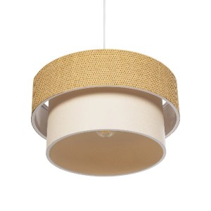 glo-203-0174-203_0174_5 GLOBOSTAR® LIVI 203-0174 ΜΟΝΤΕΡΝΟ ΚΡΕΜΑΣΤΟ ΦΩΤΙΣΤΙΚΟ ΚΑΠΕΛΟ ΜΟΝΟΦΩΤΟ 1 X E27 IP20 ΚΑΦΕ & ΛΕΥΚΟ ΥΦΑΣΜΑ - Μ38 X Π38 X Υ95CM