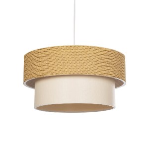 glo-203-0174-8169a0_203_0174_0 GLOBOSTAR® LIVI 203-0174 ΜΟΝΤΕΡΝΟ ΚΡΕΜΑΣΤΟ ΦΩΤΙΣΤΙΚΟ ΚΑΠΕΛΟ ΜΟΝΟΦΩΤΟ 1 X E27 IP20 ΚΑΦΕ & ΛΕΥΚΟ ΥΦΑΣΜΑ - Μ38 X Π38 X Υ95CM