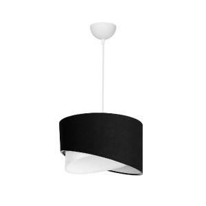 glo-203-0176-203_0176_0 GLOBOSTAR® LILI 203-0176 ΜΟΝΤΕΡΝΟ ΚΡΕΜΑΣΤΟ ΦΩΤΙΣΤΙΚΟ ΚΑΠΕΛΟ ΜΟΝΟΦΩΤΟ 1 X E27 IP20 ΜΑΥΡΟ & 