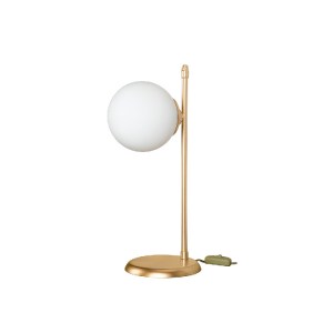 glo-203-0182-203_0182_0 GLOBOSTAR® GLOBUS 203-0182 ΜΟΝΤΕΡΝΟ ΕΠΙΤΡΑΠΕΖΙΟ ΦΩΤΙΣΤΙΚΟ ΜΟΝΟΦΩΤΟ 1 X E27 IP20 ΧΡΥΣΟ ΜΕΤΑ