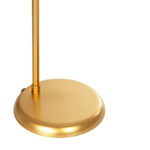 glo-203-0182-203_0182_7 GLOBOSTAR® GLOBUS 203-0182 ΜΟΝΤΕΡΝΟ ΕΠΙΤΡΑΠΕΖΙΟ ΦΩΤΙΣΤΙΚΟ ΠΟΡΤΑΤΙΦ ΜΟΝΟΦΩΤΟ 1 X E27 IP20 ΧΡΥΣΟ ΜΕΤΑΛΛΟ ΜΕ ΛΕΥΚΟ ΓΥΑΛΙ - Μ21 X Π16.5 X Υ45CM