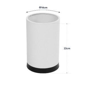 glo-203-0183-203_0183_8 GLOBOSTAR® CYLINDER 203-0183 ΜΟΝΤΕΡΝΟ ΕΠΙΤΡΑΠΕΖΙΟ ΦΩΤΙΣΤΙΚΟ ΜΟΝΟΦΩΤΟ 1 X E27 IP20 ΜΑΥΡΗ ΒΑΣΗ ΜΕ ΛΕΥΚΟ ΥΦΑΣΜΑ - Μ14 X Π14 X Υ21CM