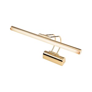 glo-203-0185-203_0185_2 GLOBOSTAR® REFINE 203-0185 ΦΩΤΙΣΤΙΚΟ ΤΟΙΧΟΥ - ΑΠΛΙΚΑ LED 7W 640LM 120° AC 220-240V IP44 ΘΕΡΜΟ ΛΕΥΚΟ 2700K ΧΡΥΣΟ - Μ35 X Π25 X Υ9CM - 2 XΡΟΝΙΑ ΕΓΓΥΗΣΗ