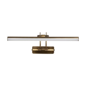 glo-203-0186-203_0186_3 GLOBOSTAR® REFINE 203-0186 ΦΩΤΙΣΤΙΚΟ ΤΟΙΧΟΥ - ΑΠΛΙΚΑ LED 7W 640LM 120° AC 220-240V IP44 ΘΕΡΜΟ ΛΕΥΚΟ ΜΠΡΟΝΖΕ - Μ35 X Π25 X Υ9CM - 2 XΡΟΝΙΑ ΕΓΓΥΗΣΗ