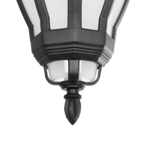 glo-203-0232-203_0232_5 GLOBOSTAR® VERDI 203-0232 VINTAGE ΚΡΕΜΑΣΤΟ ΦΩΤΙΣΤΙΚΟ ΦΑΝΑΡΑΚΙ ΜΟΝΟΦΩΤΟ 1 X E27 IP44 ΜΑΥΡΟ ΠΛΑΣΤΙΚΟ - Μ17 X Π17 X Υ52CM