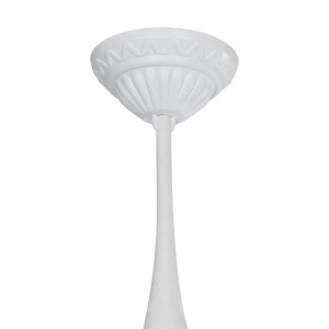 glo-203-0237-203_0237_6 GLOBOSTAR® ZARDIN 203-0237 VINTAGE ΚΡΕΜΑΣΤΟ ΦΩΤΙΣΤΙΚΟ ΦΑΝΑΡΑΚΙ ΜΟΝΟΦΩΤΟ 1 X E27 IP44 ΛΕΥΚΟ ΠΛΑΣΤΙΚΟ - Μ17 X Π17 X Υ42CM